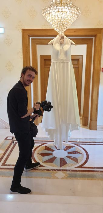 Videógrafo, piloto de drone e editor de vídeo