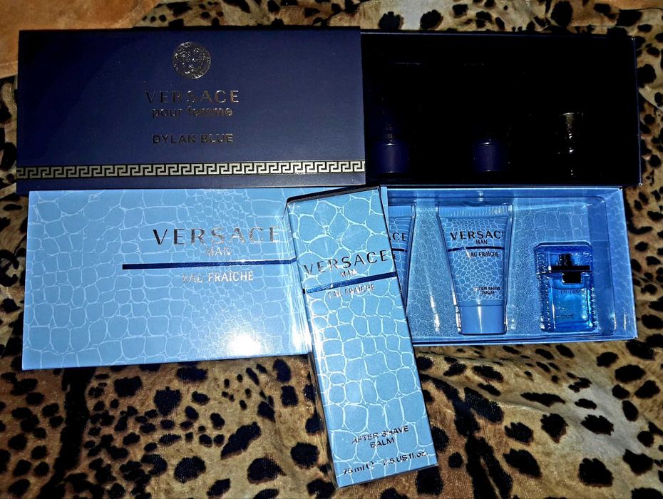 Versace man набор для бритья мужской