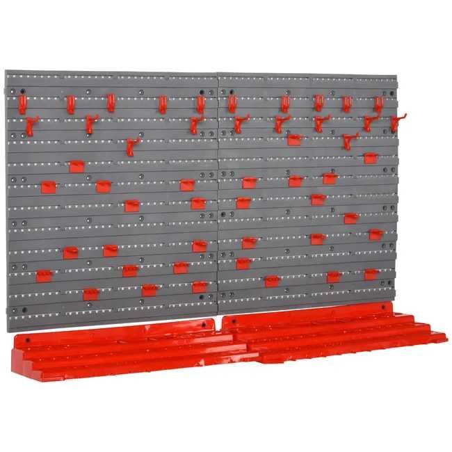 Suporte Ferramentas DURHAND Cinza e Vermelho PP