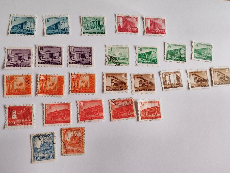 Znaczki pocztowe Magyar Posta