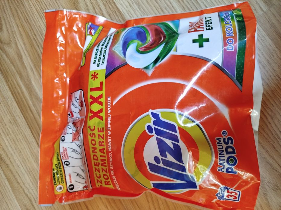 Kapsułki do prania vizir