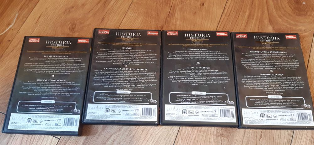3 dvd historie futbolu plus gratis zestaw