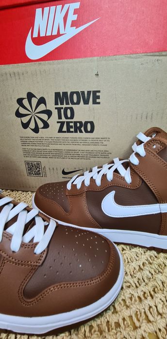 Ténis novos a estrear na caixa Nike Dunk high retro 42,5 e 43
