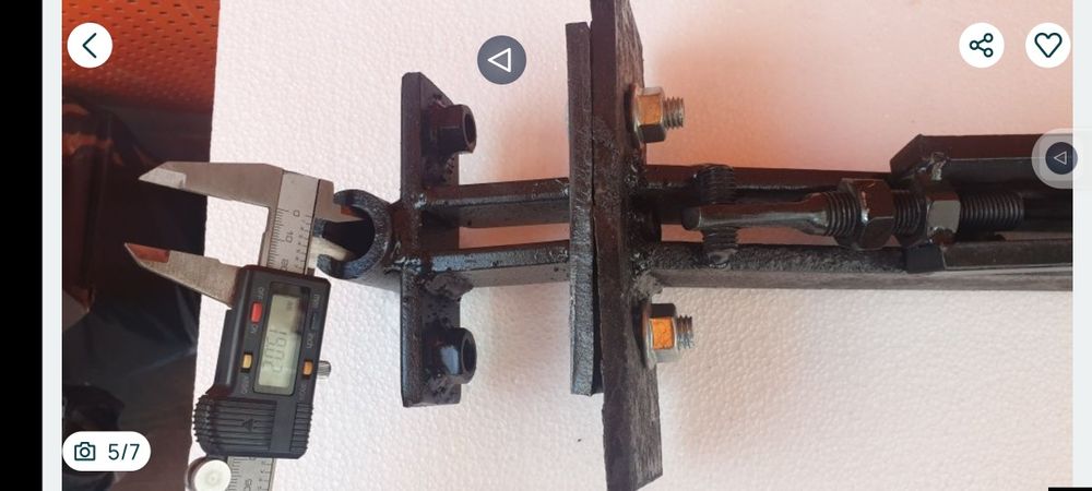 Сцепка посилена для мотоблока