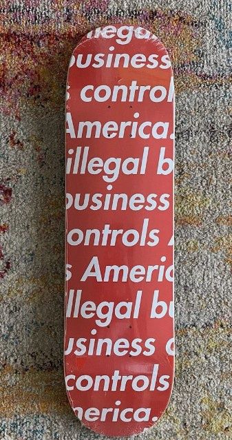 Prancha de skate Supreme original