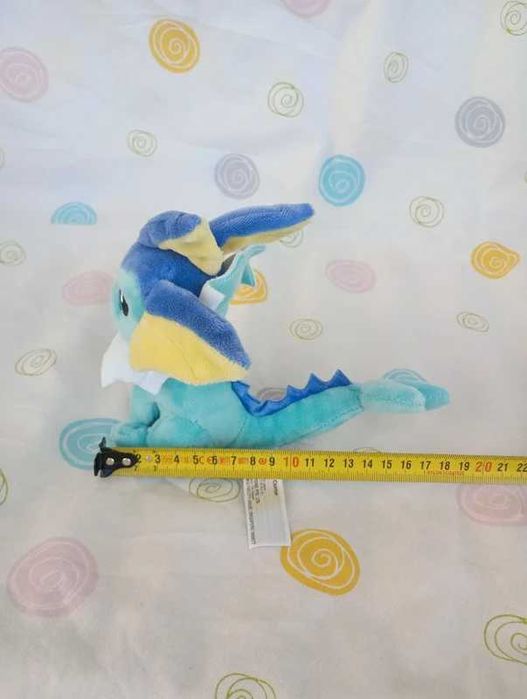 Pokémon fit peluche vaporeon sitting cuties