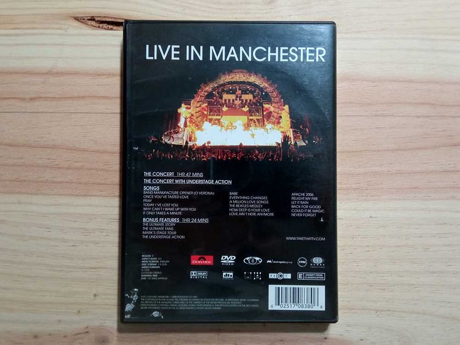 DVD Take That - The Ultimate Tour