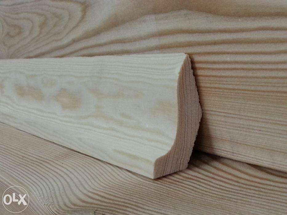 Listwy przypodłogowe podłogowe 27x44 mm cokół plintus drewniane