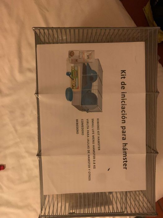 Kit premium de Hamster Novo!!! (Casinha e acessórios)