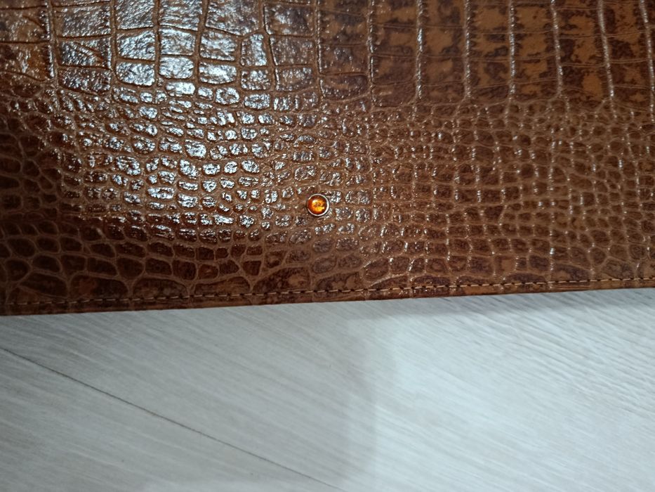 Aktówka teczka na dokumenty skórzana batycki