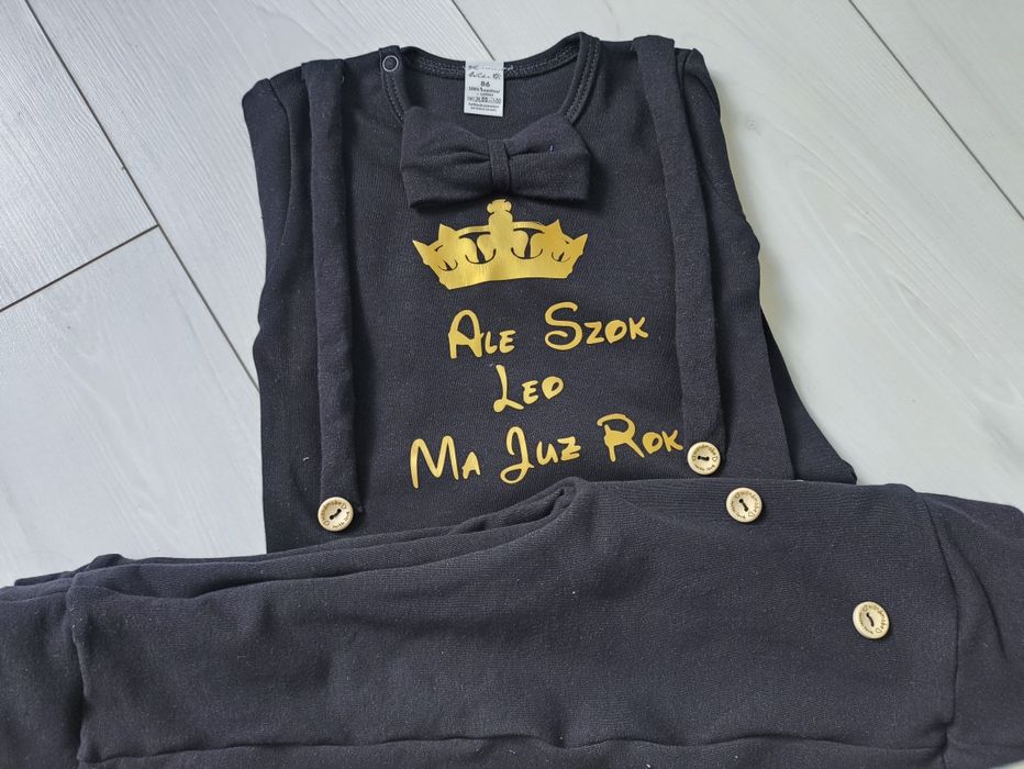 Komplet na pierwsze urodziny chłopieca roczek rok safari farma