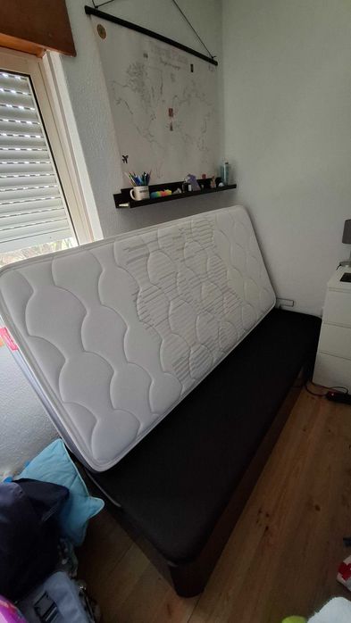 Sommier + colchão Pikolin