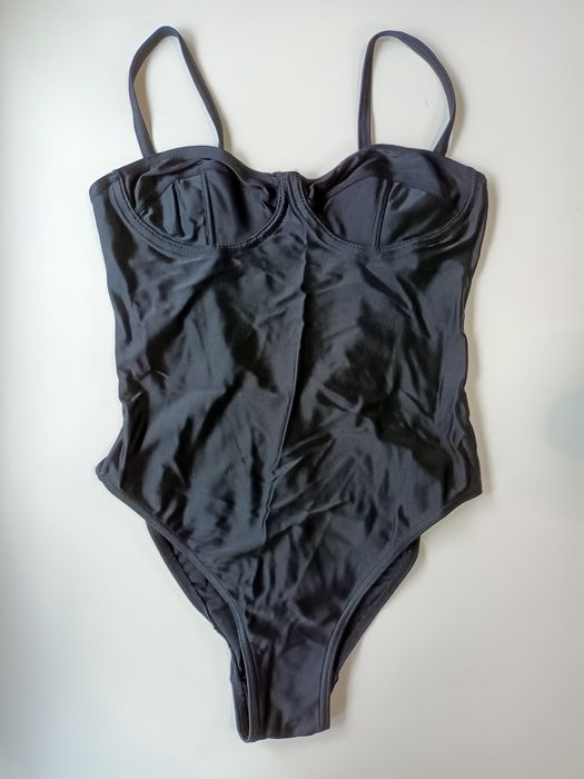 Fato de banho preto vintage