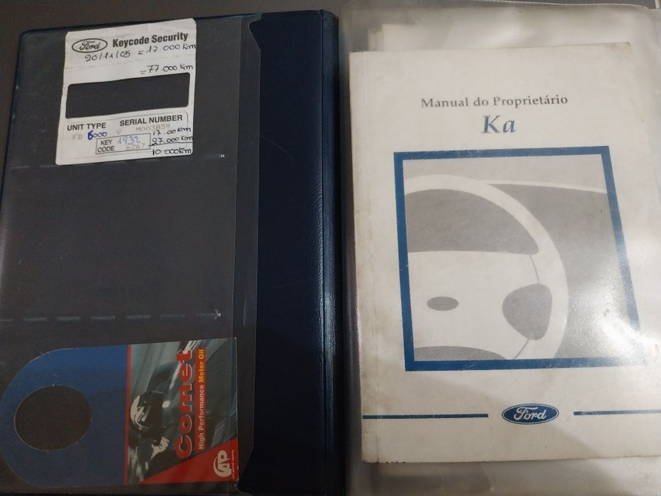 Ford Ka Manual + Manual Rádio + Pasta