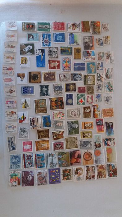 5 conjuntos de Selos de Portugal Raros e Antigos