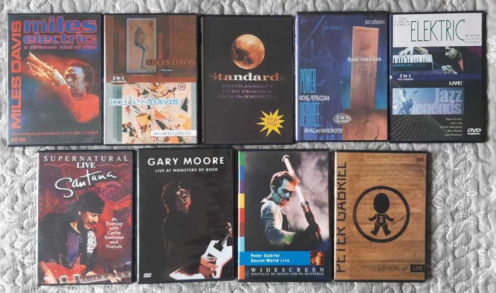 DVD музыкальные Рок Джаз