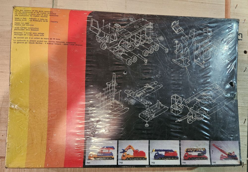 Model Kit de Camião Auto Bomba