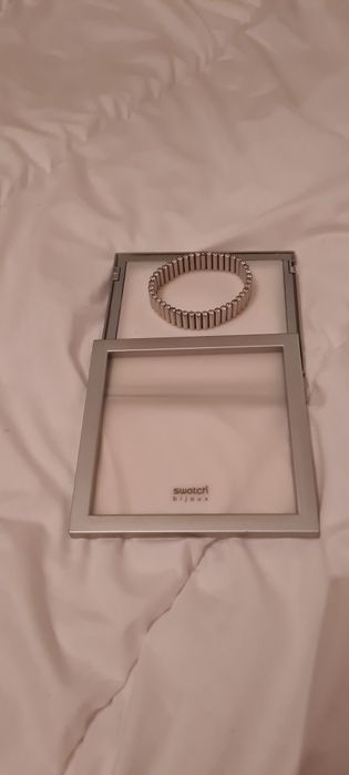 Pulseira e anel swatch