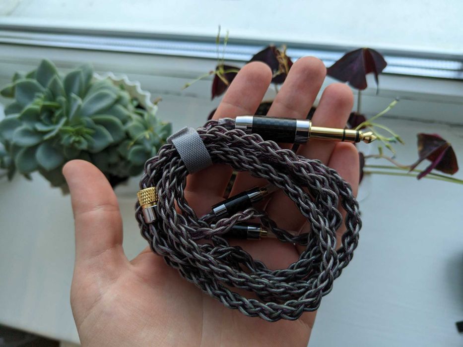 Кабель ZiSin -03 | 8 жил | 6.3mm x dual 3.5mm