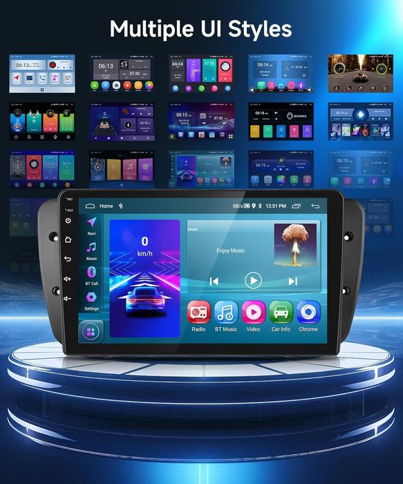 Автомагнітола Rimoody 2G 64G Android для SEAT IBIZA 6j IV 2009-2014