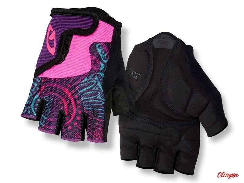 Rękawiczki Giro Bravo Jr Krótki Palec Blossom r.L