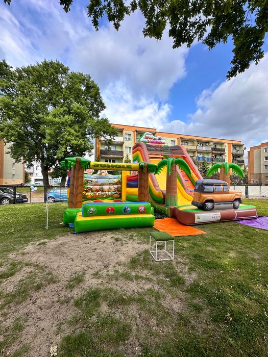 Dmuchana zjeżdżalnia, Dmuchańce na wynajem