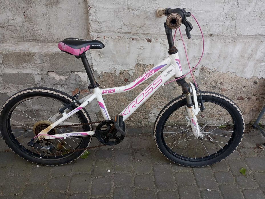 Rower dziecięcy Kross Lea Mini 2.0 Różowy dla dziewczynki.