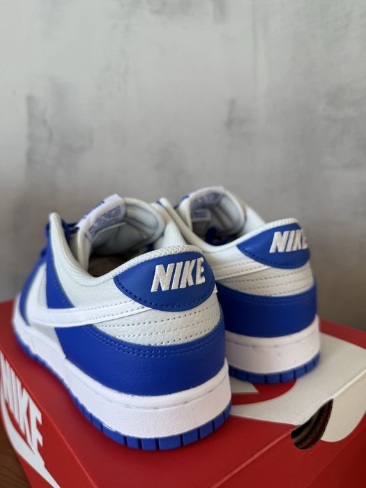 Nike Dunk Low Photon Dust/White-Racer Blue