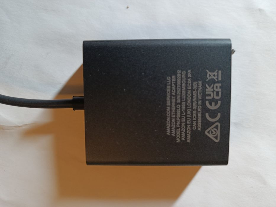 Адаптер Ethernet для пристроїв Amazon Fire TV