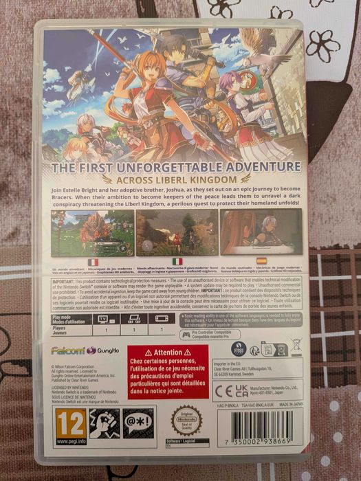 Trails in the Sky 1st Chapter - Switch