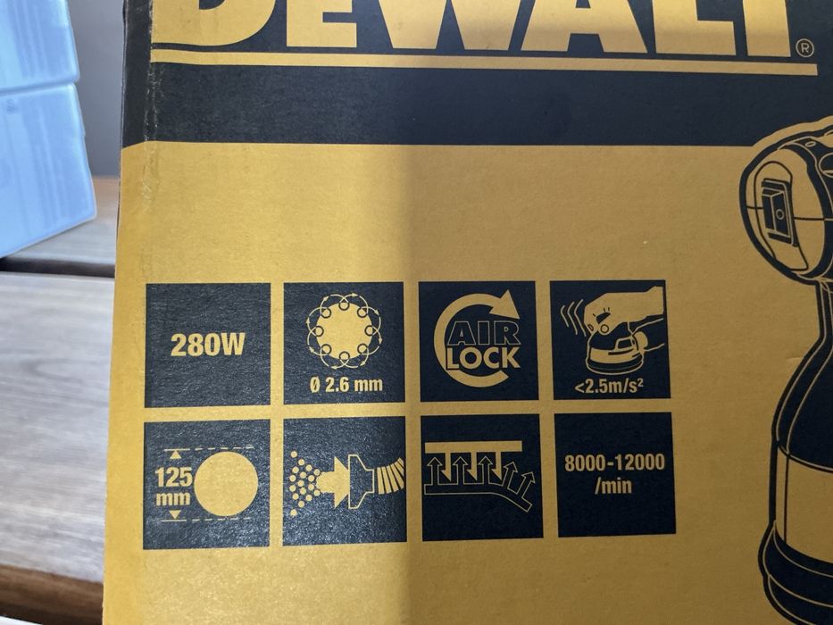 Szlifierka mimośrodowa DeWALT DWE6423 280W