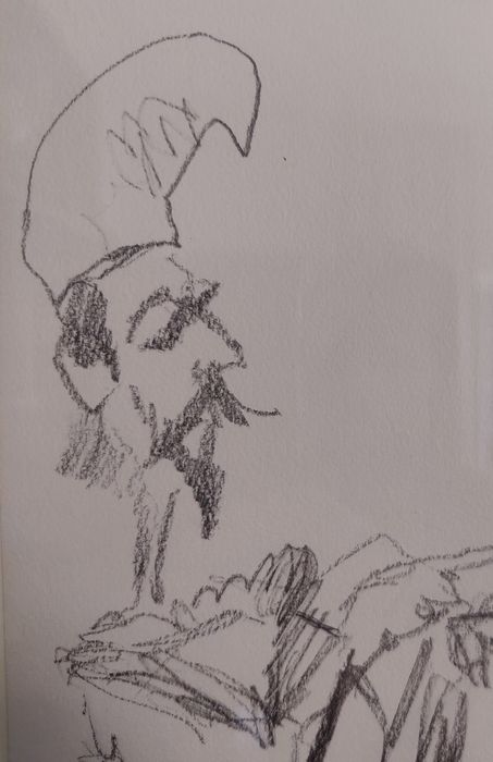 Don Quixote - original de Júlio Pomar