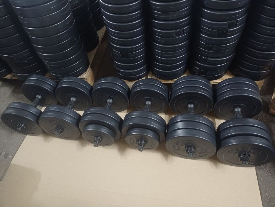 Гантели наборные по 8 кг , 10 кг , 12.5 кг , 15 кг , 17.5 кг , 20 кг р