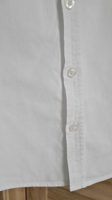 Biała koszula chlopieca na długi rękaw Cocodrillo 146