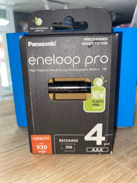 Аккумулятор HR03 Panasonic Eneloop Pro 1.2V BK-4HCDE(930mah)