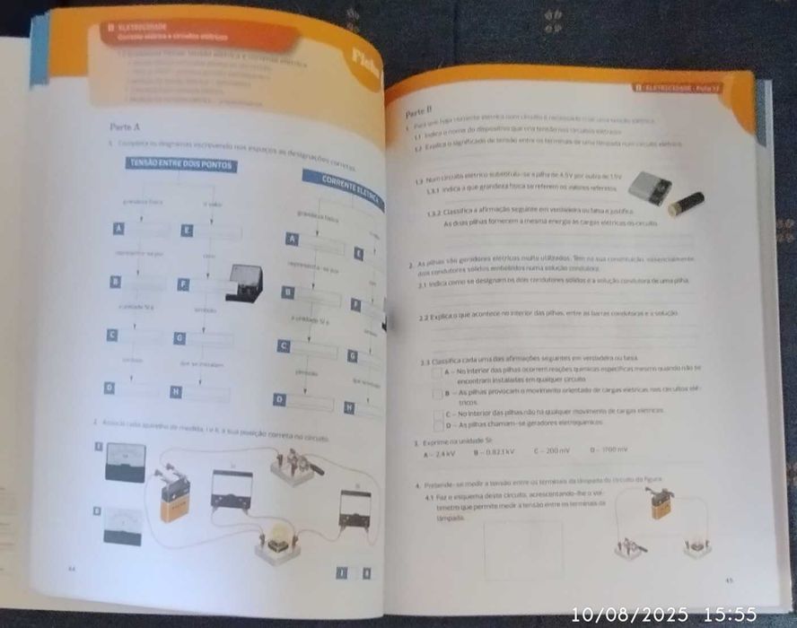 Caderno de atividades de Físico Química  "Novo FQ 9"
