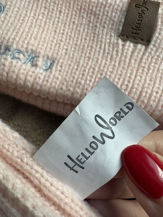 Шапка та шарф демісезонний для дівчинки