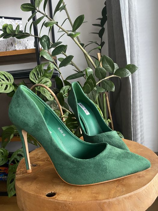 Buty zielone r. 40