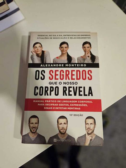 Os Segredos Que O Nosso Corpo Revela - Livro Novo