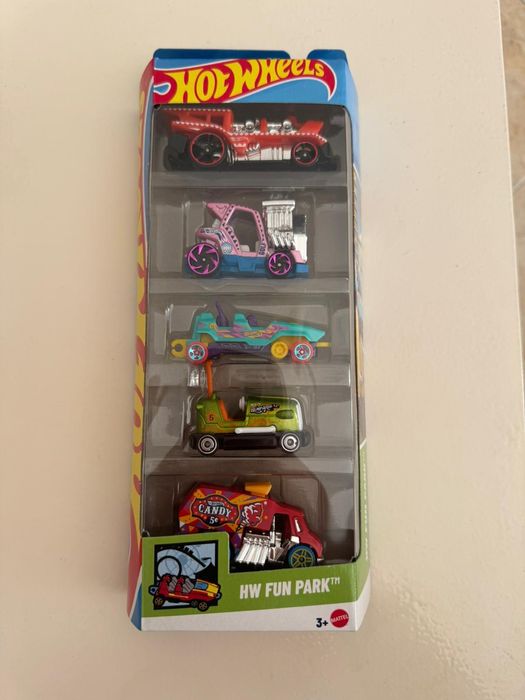 Hw Fun Park Pack 5x Hot Wheels 2025