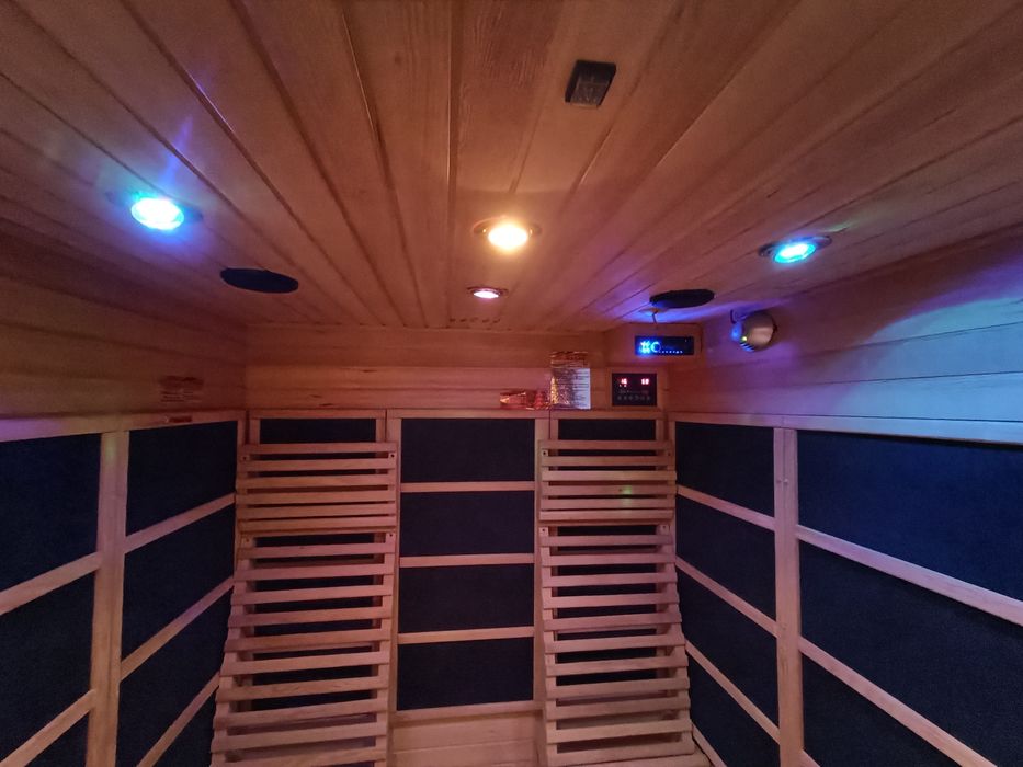 Przyjemna SAUNA infrared Podczerwień Jonizacja