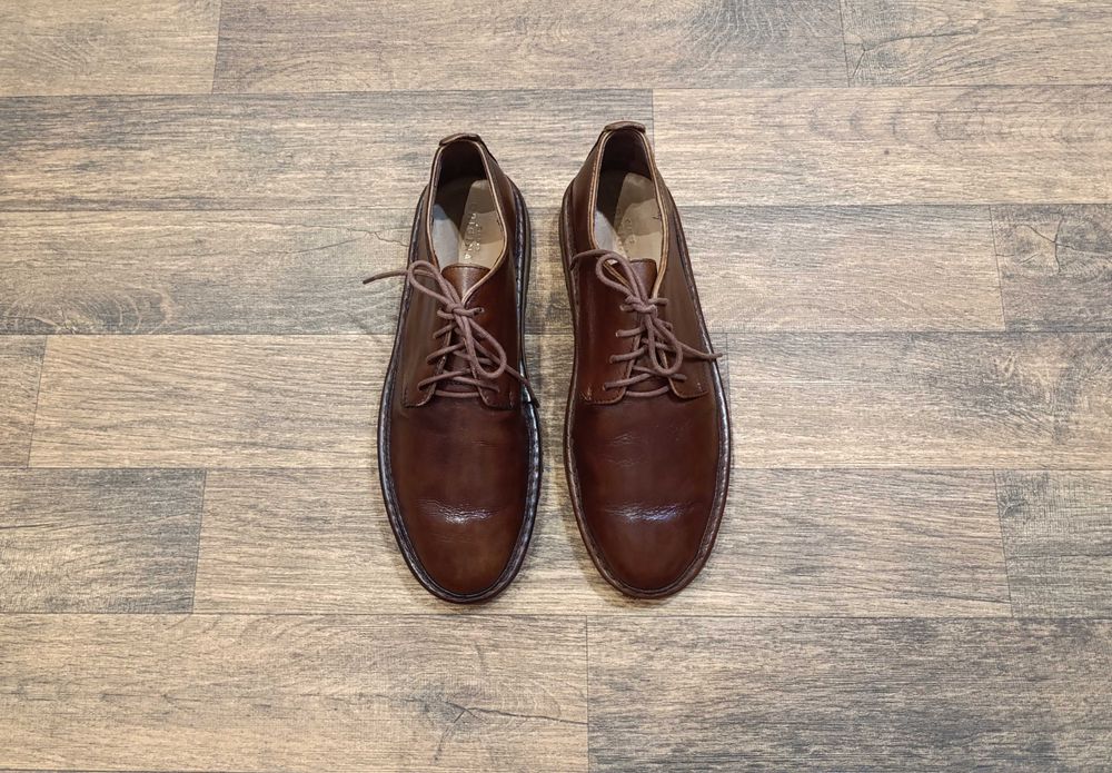Clarks мужские дезерты с натуральной кожи туфли размер 43
