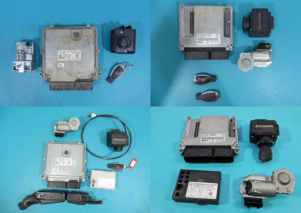 ЕБУ блок керування двигуна Mercedes A B C CLS E GL GLA ML R S Vito