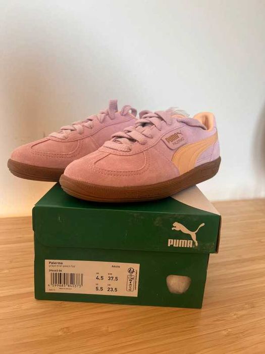 Sneakersy Puma Palermo różowe 37,5