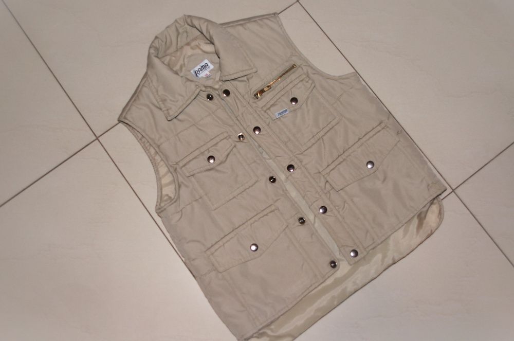 Bezrękawnik pikowany kieszenie 36 S