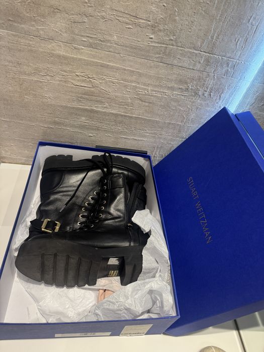 Stuart weitzman кожаные ботинки RYDER ULTRALIFT