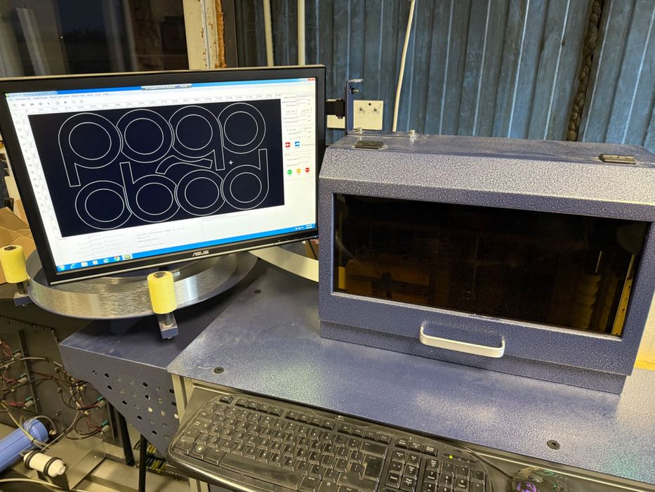 Giętarka CNC do liter 3D z aluminium, dostępna "od zaraz"