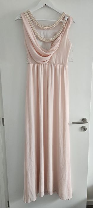 Vestido cerimónia rosa