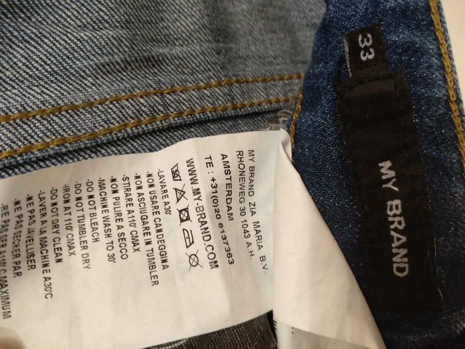 My Brand Amsterdam jeans slim джинси штани джинсы