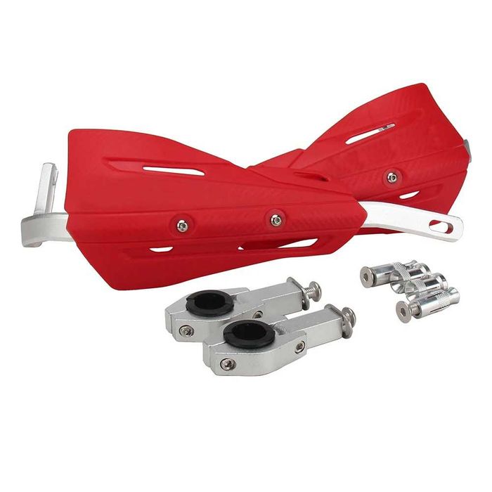 Protetores Mãos Universais 22-28mm Motocross Enduro - Inclui Suportes